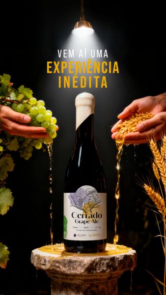 Quatro Poderes e Ercoara Lançam Cerrado Grape Ale: A Fusão de Cerveja e Uva do Cerrado