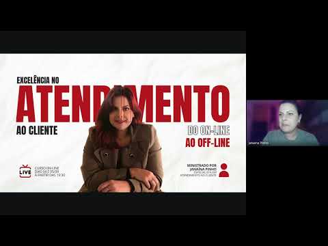 Curso Online 03/09/2025 – Excelência no tratamento ao cliente. Do online ao offline Aula 1
