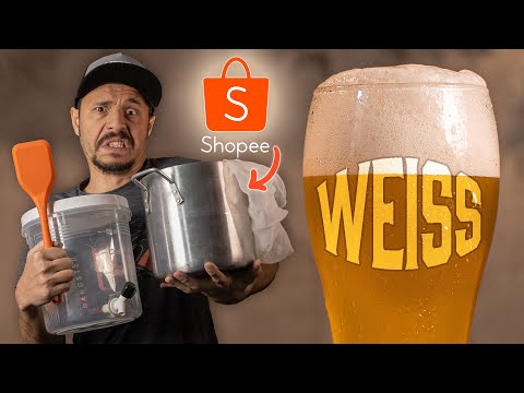 Faça 5L de Cerveja de TRIGO com Equipamentos Simples!