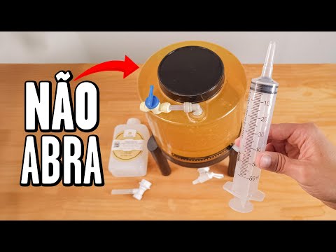Como Adicionar Clarificante na Cerveja SEM ABRIR o FERMENTADOR