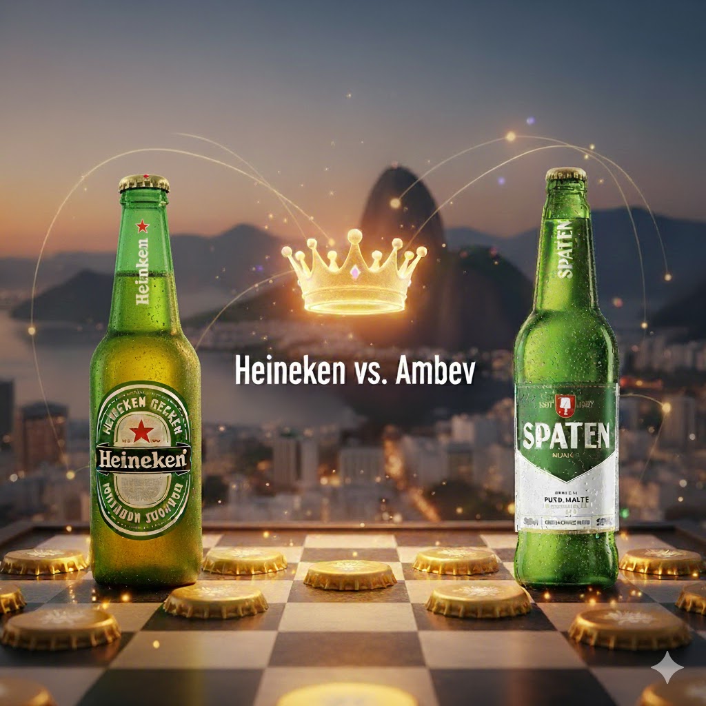Heineken vs. Ambev: A Batalha pela Coroa da Cerveja Premium no Brasil