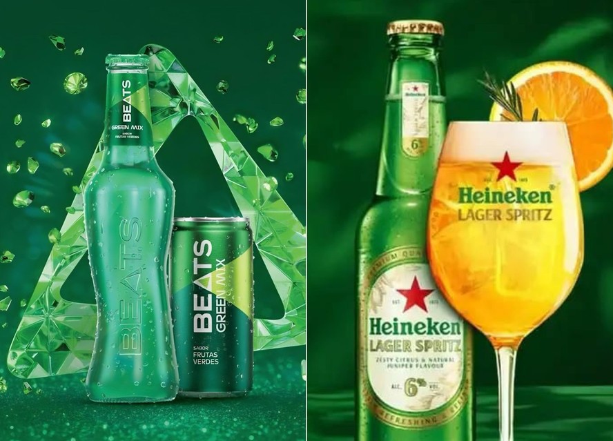 Guerra do Verão: Ambev e Heineken Lançam Novas Bebidas para a Estação