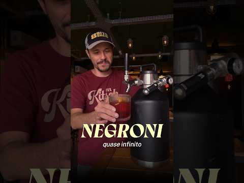 Negroni quase Infinito no Growler Termico!