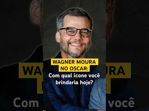 WAGNER MOURA NO OSCAR! 🎥 Conheça os 5 ícones da cultura com quem o brasileiro quer brindar.